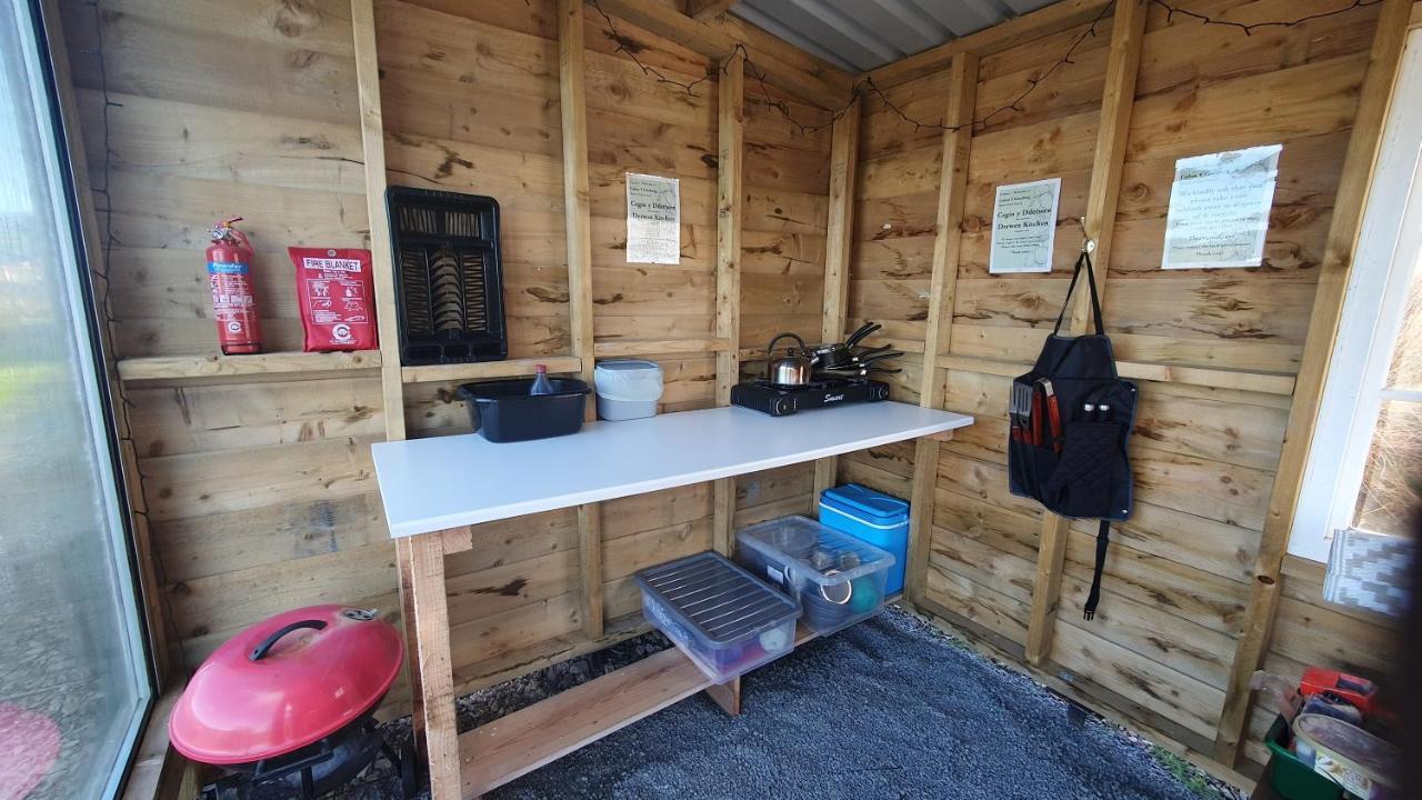 Calon Y Goedwig Glamping Hotel Llandovery Exterior photo